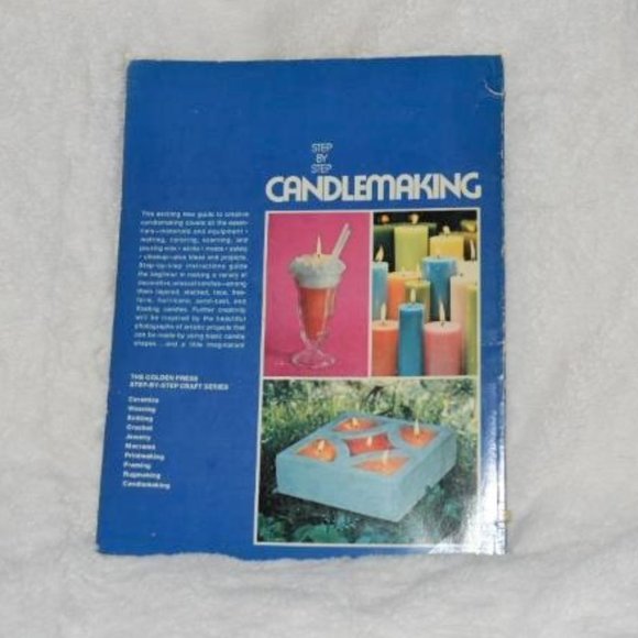 🧡 4 for $20 Vintage Candlemaking DIY Book Fully Illustrated Create Arts Crafts - Picture 2 of 2